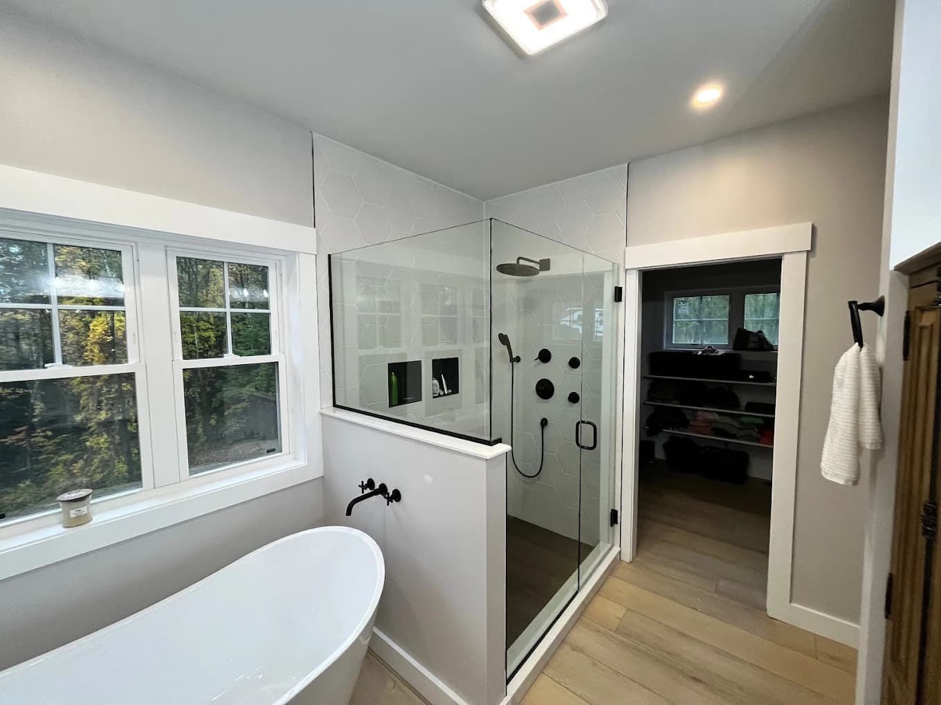 Bathroom renovation by A&E Home Improvement in Central NH